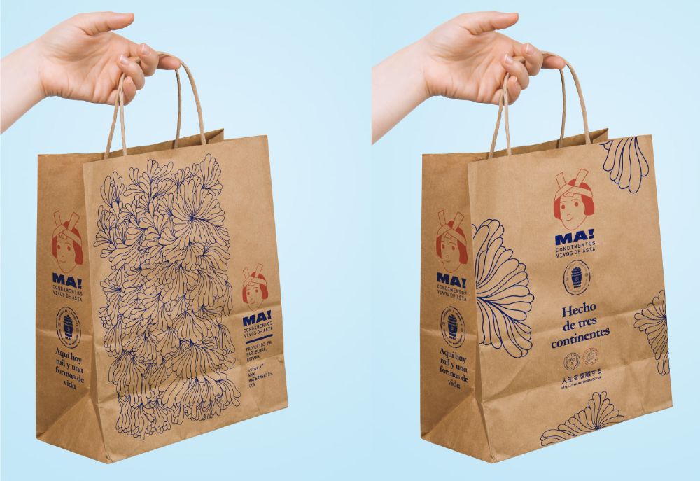 in túi giấy kraft