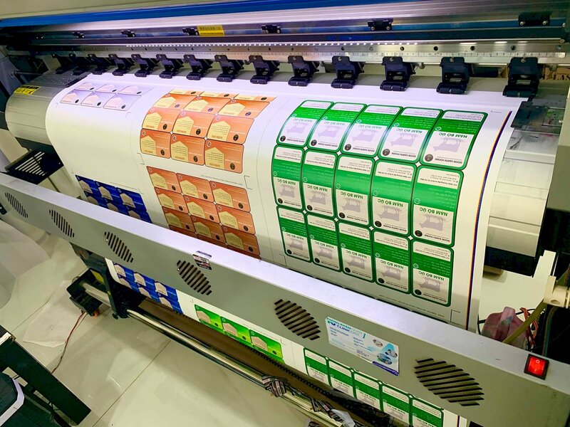 In decal In decal giấy