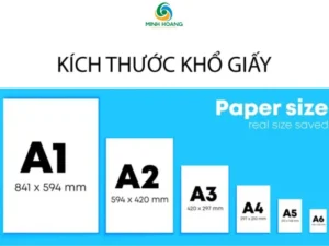 các khổ giấy trong in ấn