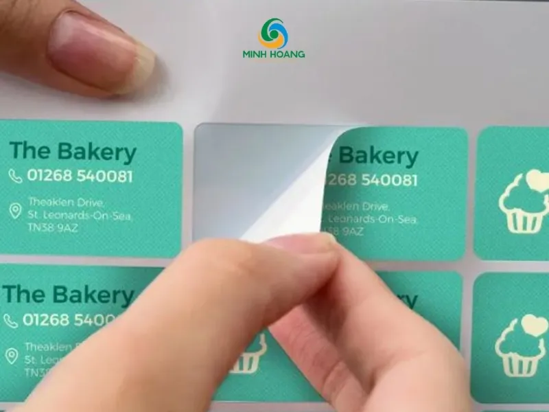 kích thước tem nhãn chữ nhật