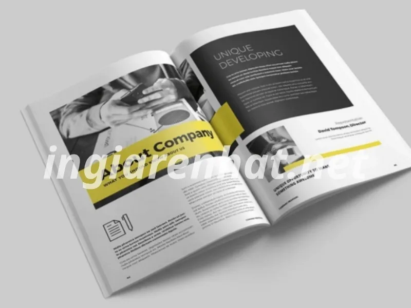 in catalogue bìa cứng